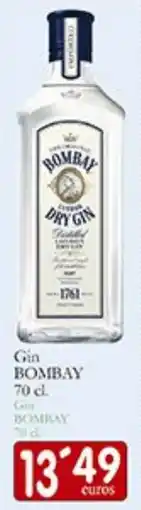 Supermercados Bip Bip BOMBAY Gin oferta