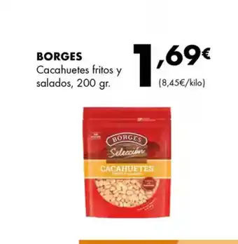 Supermercados Lupa BORGES Cacahuetes fritos y salados oferta