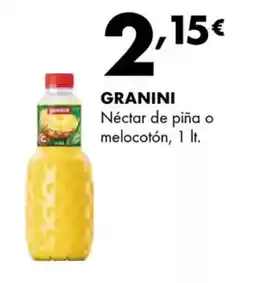 Supermercados Lupa GRANINI Néctar de piña o melocotón oferta