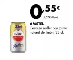 Supermercados Lupa AMSTEL Cerveza radler con zumo oferta