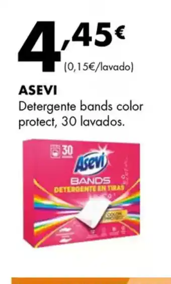 Supermercados Lupa ASEVI Detergente bands color protect, 30 lavados. oferta