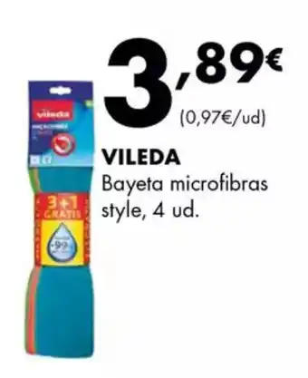 Supermercados Lupa VILEDA Bayeta microfibras oferta