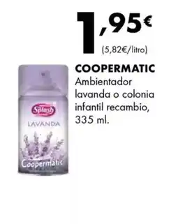 Supermercados Lupa COOPERMATIC Ambientador lavanda o colonia oferta