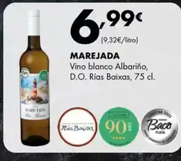 Supermercados Lupa MAREJADA Vino blanco Albariño, D.O. Rías Baixas oferta