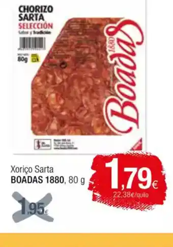 Condis BOADAS 1880 Xoriço Sarta oferta