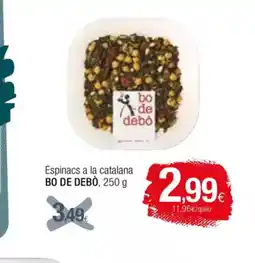 Condis BO DE DEBÒ Espinacs a la catalana oferta