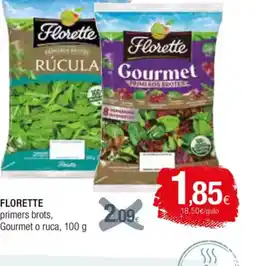 Condis FLORETTE primers brots, Gourmet o ruca oferta