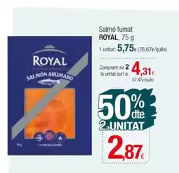 Condis ROYAL Salmó fumat oferta