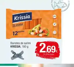 Condis KRISSIA Barretes de surimi oferta