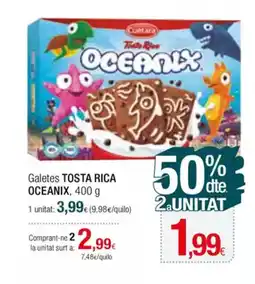 Condis TOSTA RICA OCEANIX Galetes oferta