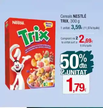 Condis NESTLÉ TRIX Cereals oferta