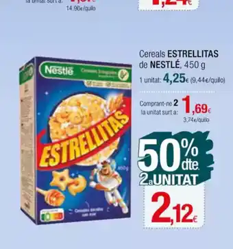 Condis Cereals ESTRELLITAS de NESTLÉ oferta