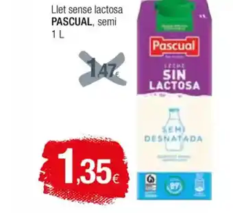 Condis PASCUAL Llet sense lactosa oferta