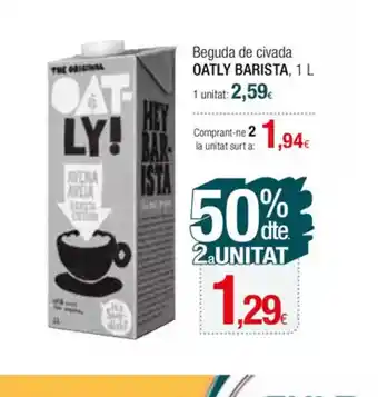 Condis OATLY BARISTA Beguda de civada oferta