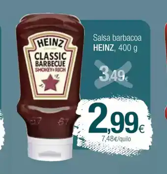 Condis HEINZ Salsa barbacoa oferta