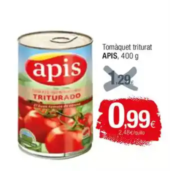 Condis APIS Tomàquet triturat oferta