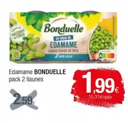 Condis BONDUELLE Edamame pack 2 llaunes oferta