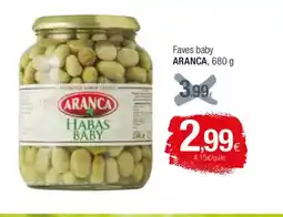 Condis ARANCA Faves baby oferta