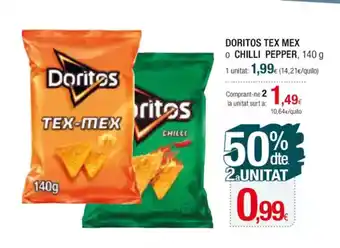 Condis DORITOS TEX MEX oferta