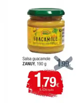 Condis ZANUY Salsa guacamole oferta