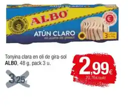 Condis ALBO Tonyina clara en oli de gira-sol oferta