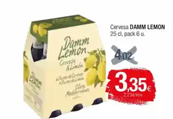 Condis DAMM LEMON Cervesa oferta