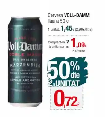 Condis VOLL-DAMM Cervesa oferta