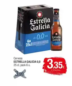 Condis ESTRELLA GALICIA 0,0 Cervesa oferta