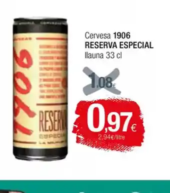 Condis 1906 RESERVA ESPECIAL Cervesa oferta