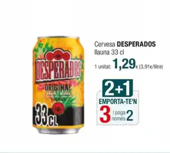 Condis DESPERADOS Cervesa oferta