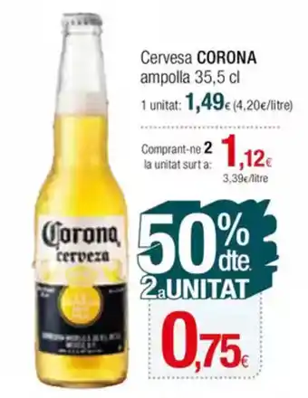 Condis CORONA Cervesa oferta