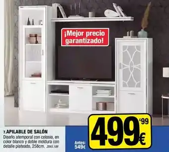 Rapimueble Blanco - apilable de salón oferta