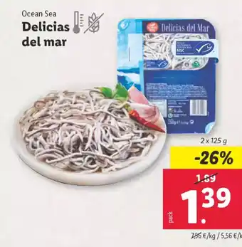 Lidl OCEAN SEA Delicias del Mar oferta