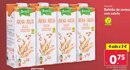 Lidl VEMONDO Bebida de avena con calcio oferta