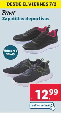 Lidl CRIVIT Zapatillas deportivas oferta