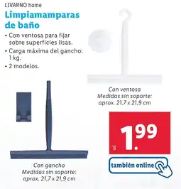 Lidl LIVARNO HOME Limpiamamparas de baño oferta