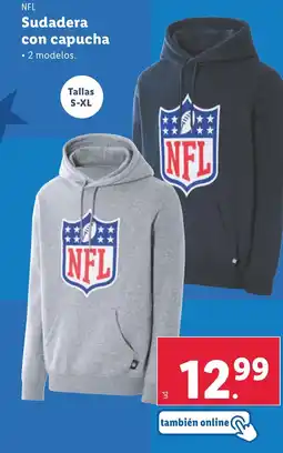 Lidl NFL Sudadera con capucha oferta