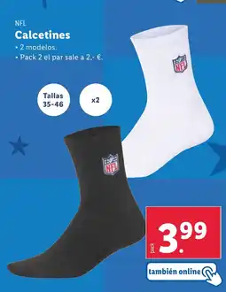 Lidl NFL Calcetines oferta