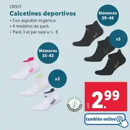 Lidl CRIVIT Calcetines deportivos oferta