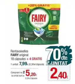 Condis FAIRY Rentavaixelles original oferta