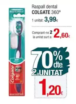 Condis COLGATE  Raspall dental 360° oferta