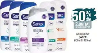 Condis SANEX Gel de dutxa oferta