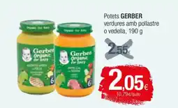 Condis PGERBER otets verdures amb pollastre o vedella oferta