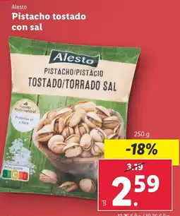 Lidl ALESTO Pistacho tostado con sal oferta