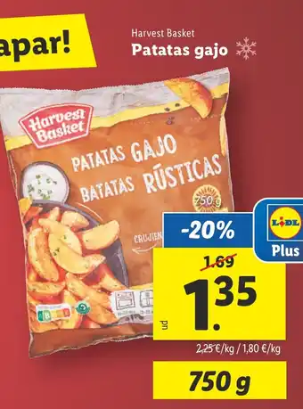 Lidl HARVEST BASKET Patatas gajo oferta