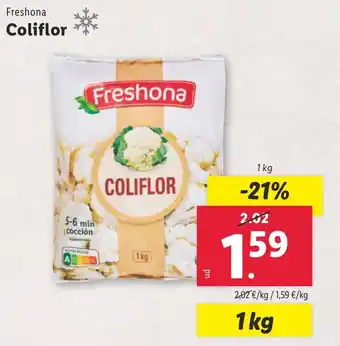 Lidl FRESHONA Coliflor oferta