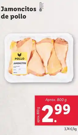 Lidl Jamoncitos de pollo oferta