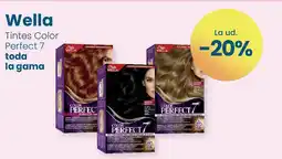 Clarel WELLA Tintes Color Perfect 7 oferta