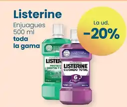 Clarel LISTERINE oferta