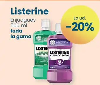 Clarel LISTERINE oferta